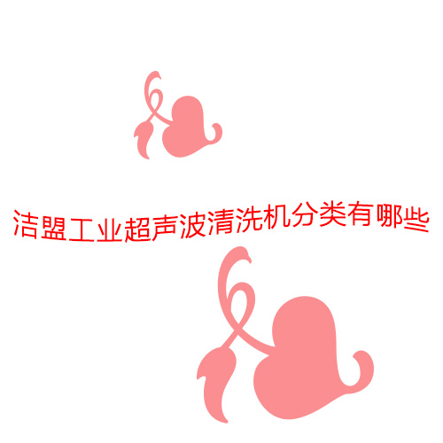 潔盟工業(yè)超聲波清洗機有哪些分類？